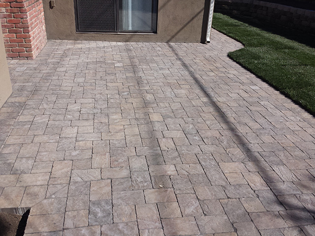 paver landscape